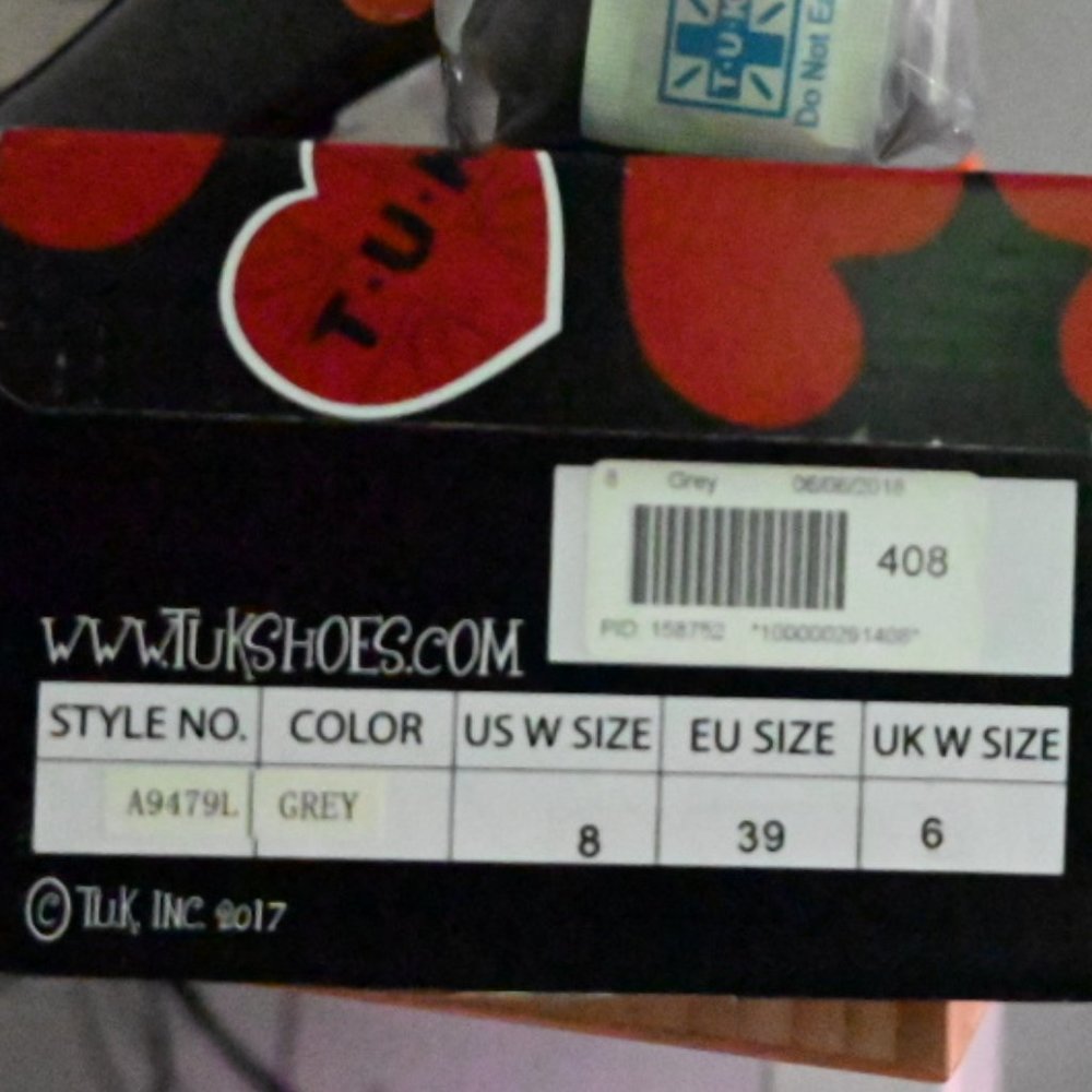 BNWT - TUK Vegan Leather Octopus Flats - Picture 2 of 3